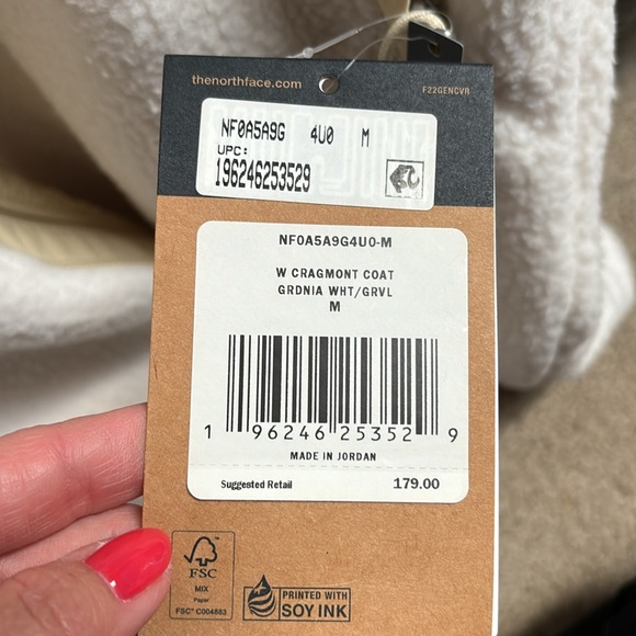 THE NORTH FACE CRAGMONT FLEECE COAT WOMEN'S Size Medium - Picture 3 of 3